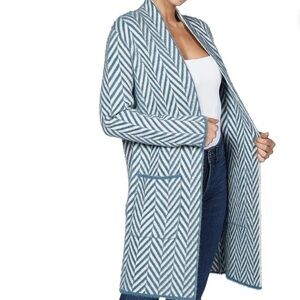 Love Token Adeline Chevron Fuzzy Sweater size 2X